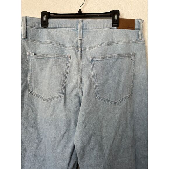 Madewell The Perfect Vintage Wide-Leg Crop Jean Size 33 - Picture 5 of 10
